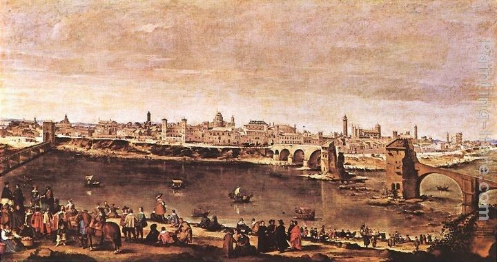 Diego Rodriguez de Silva Velazquez View of Zaragoza